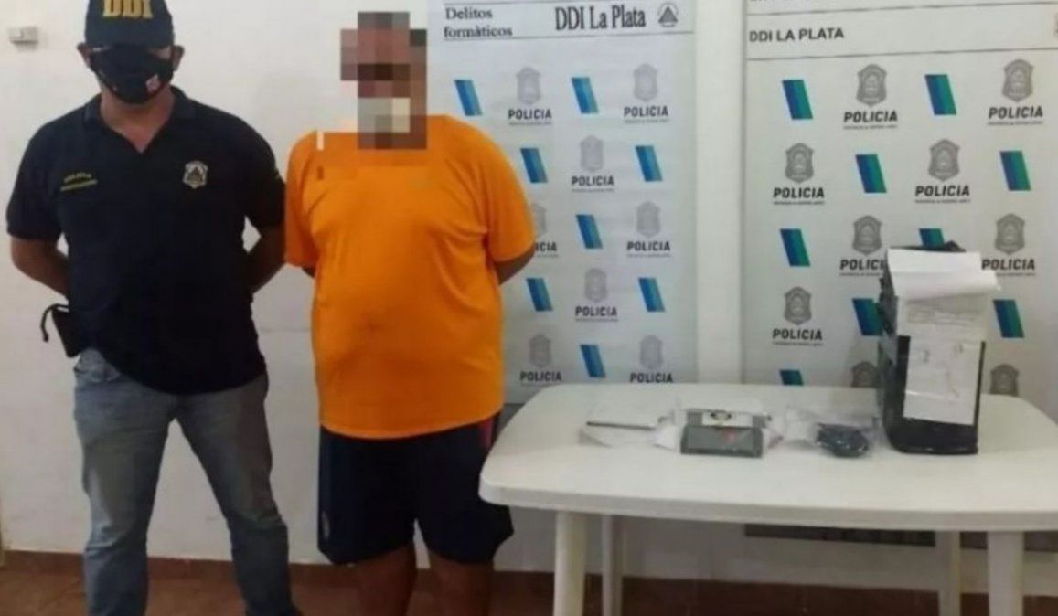 El enfermero acusado de distribuir pornografía infantil se desempeñaba en el Hospital Sor María Ludovica de La Plata y fue detenido en la casa de un familiar