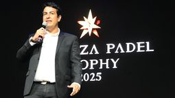 Brito en el Mendoza Padel Trophy.