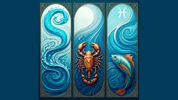 Horóscopo de hoy domingo 10 de agosto de 2025 para los Signos de Agua: Cáncer, Escorpio y Piscis