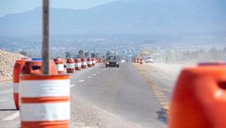 La Ruta Nacional 40 tiene paralizada las obras de la doble vía Mendoza - San Juan.