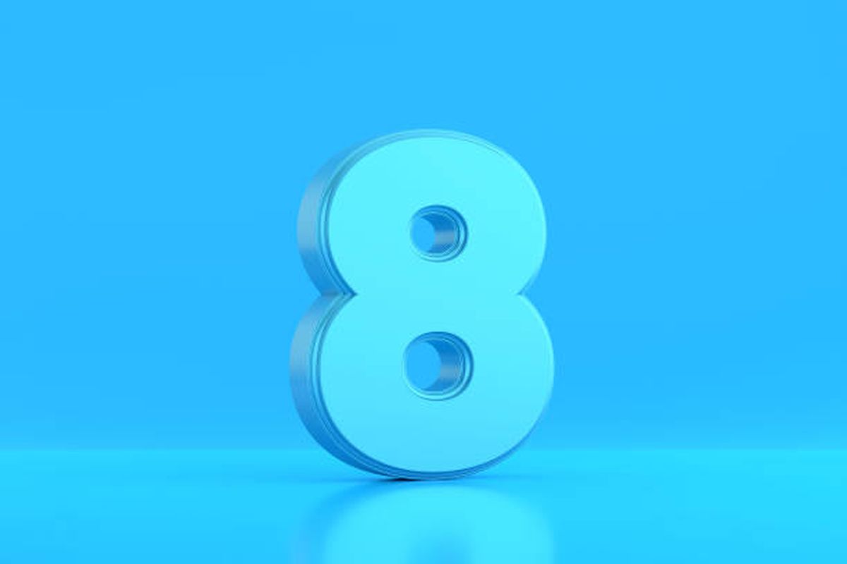 Este es el poder energético del número 8. Este es el poder energético del número 8.
