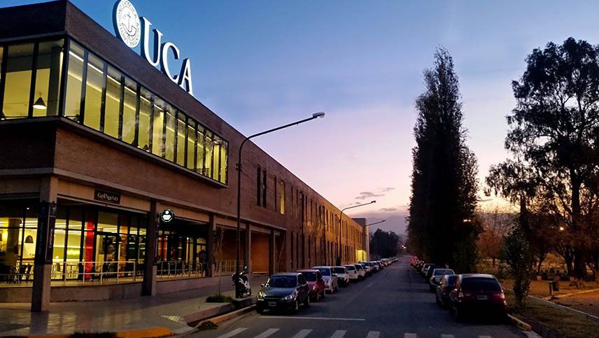 Sede de la UCA en Mendoza. 