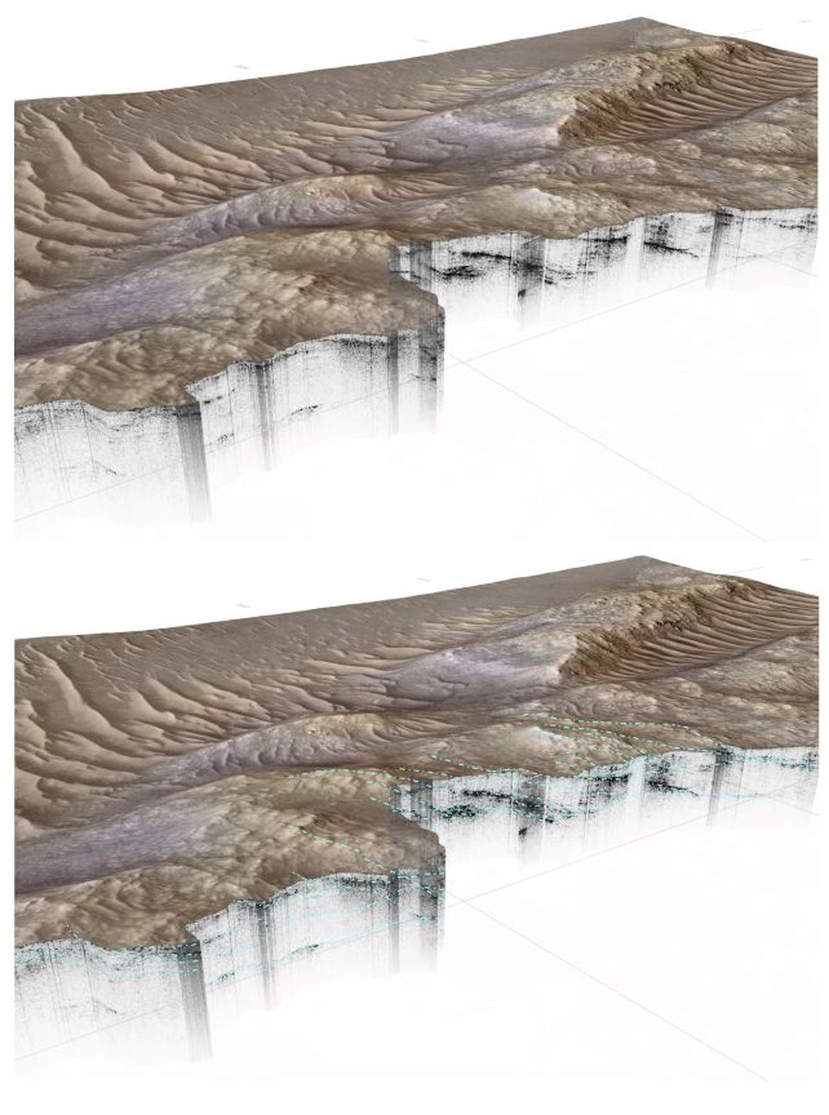 El descubrimiento fue posible gracias a la NASA.