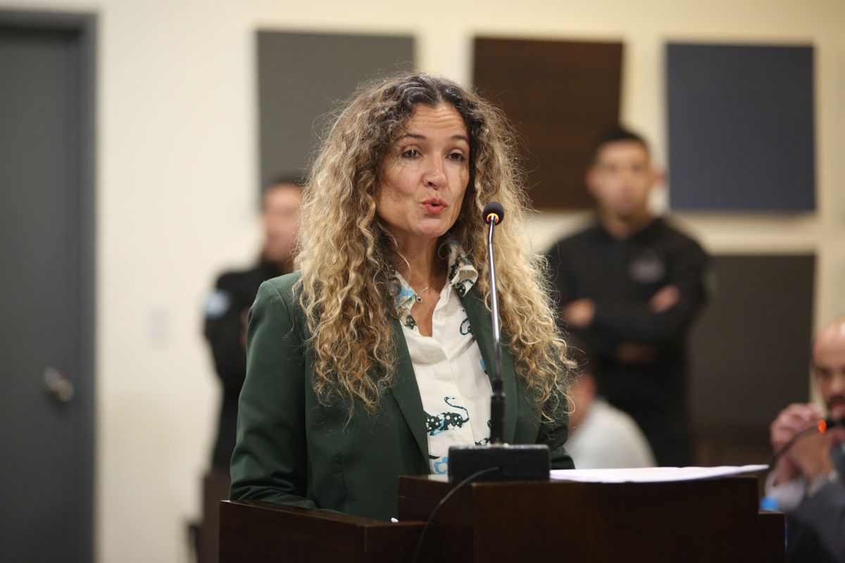 Verónica Manrique, la abogada defensora del único imputado por el femicidio de Jésica Olguín. Verónica Manrique, la abogada defensora del único imputado por el femicidio de Jésica Olguín.