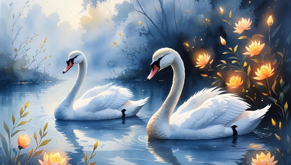 El cisne se relaciona con libra. El cisne se relaciona con libra.