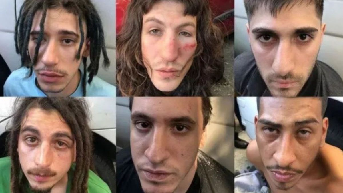 Los seis acusados de "abuso sexual con acceso carnal agravado" a una joven de 21 años, hace un año y medio en Palermo Los seis acusados de "abuso sexual con acceso carnal agravado" a una joven de 21 años, hace un año y medio en Palermo