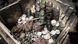 Parte de las ofrendas recuperadas en México. Parte de las ofrendas recuperadas en México.