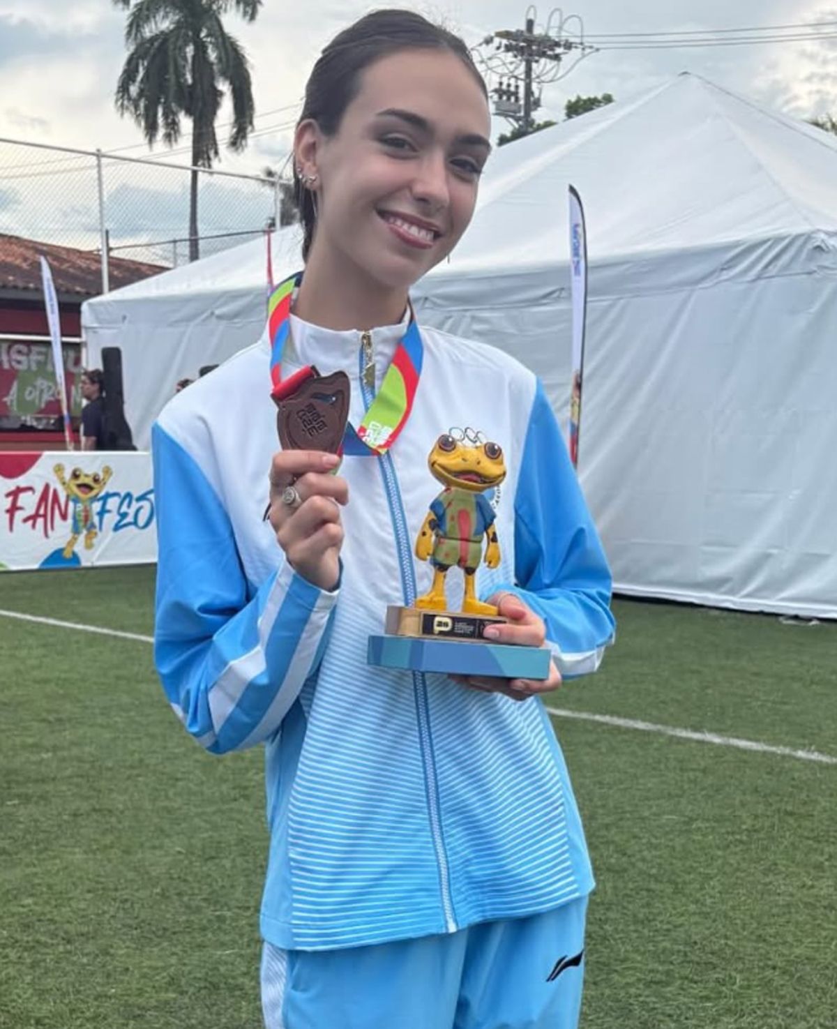 Trinidad Bigetti, entre las mejores de los Juegos Sudamericanos de la Juventud. Trinidad Bigetti, entre las mejores de los Juegos Sudamericanos de la Juventud.