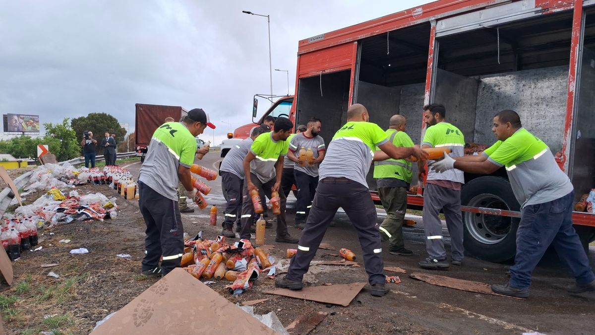 El accidente ocurrió en Godoy Cruz