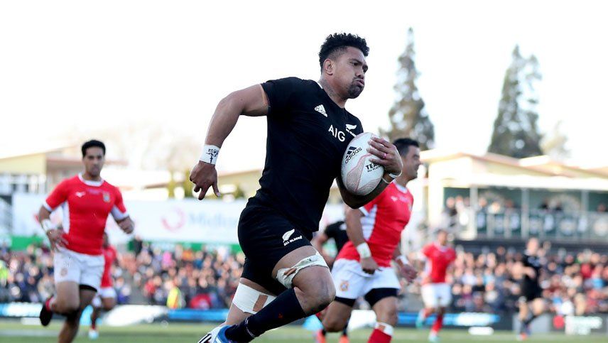 Los All Blacks dieron una exhibición de rugby y aplastaron a Tonga