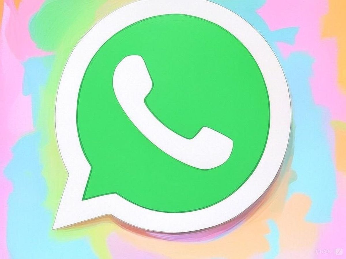 Según la inteligencia artificial, el logo adoptaría colores pasteles en su fondo. Según la inteligencia artificial, el logo adoptaría colores pasteles en su fondo.