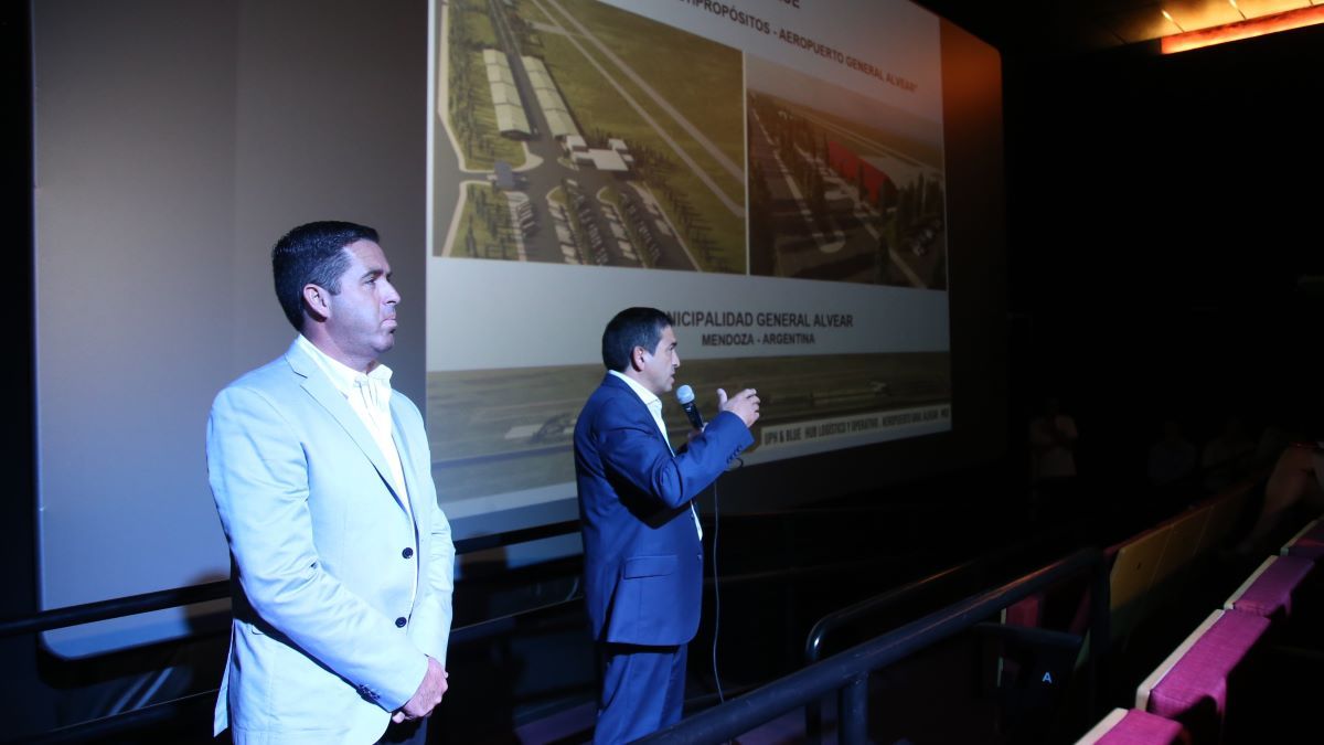 Marcolini, durante la presentación del proyecto en 2019. Marcolini, durante la presentación del proyecto en 2019.