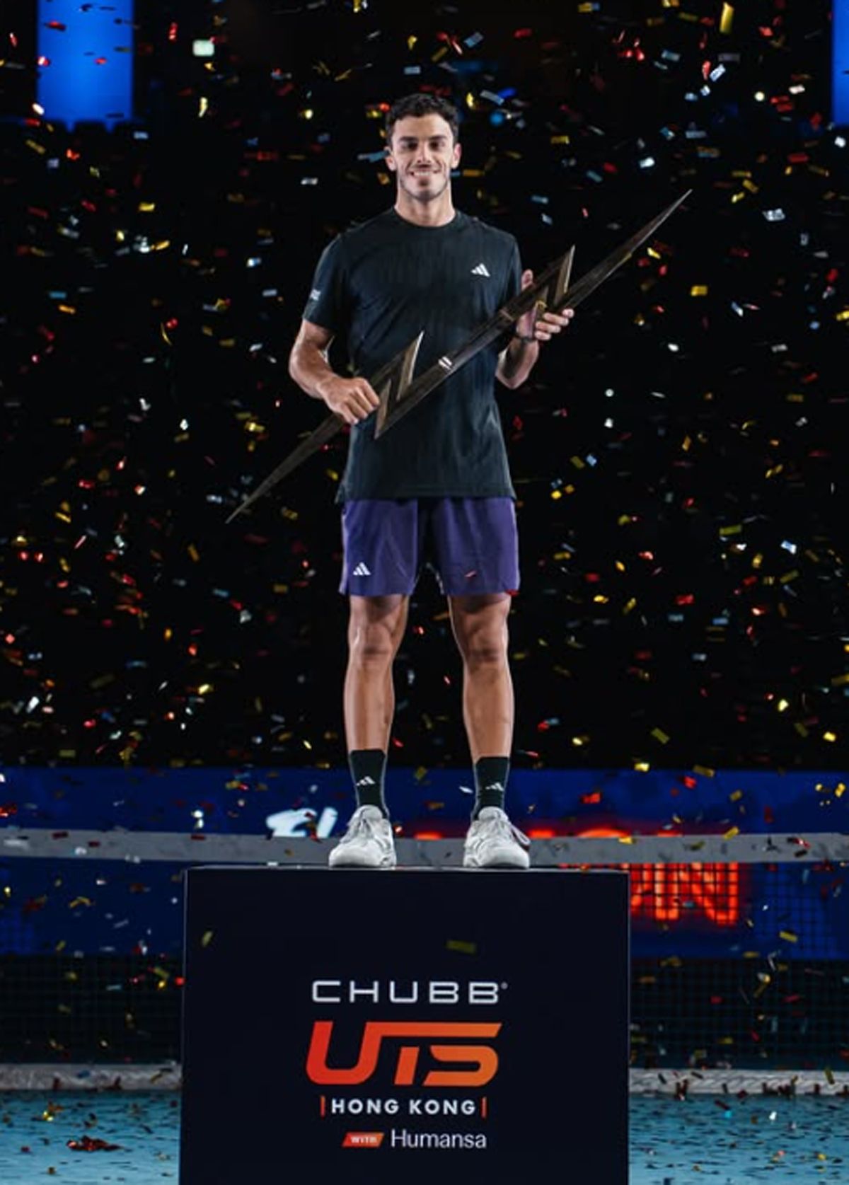 Francisco Cerúndolo tuvo un gran torneo en Hong Kong.