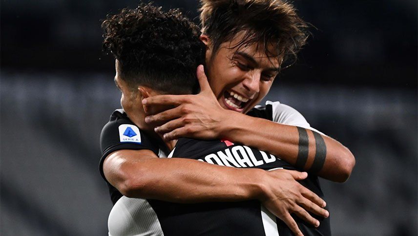 Juventus venció por 2 a 1 a Lazio, con goles de CR7, y se encamina al título