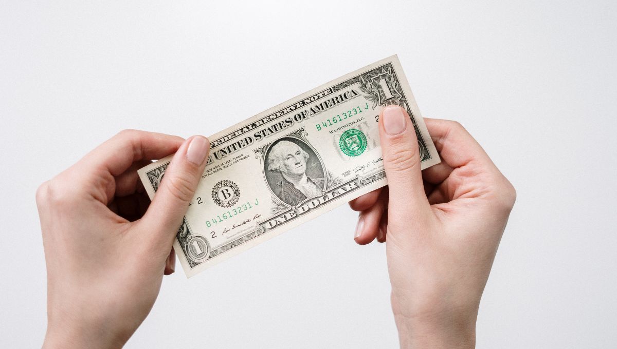 Billete de un dólar. Billete de un dólar.