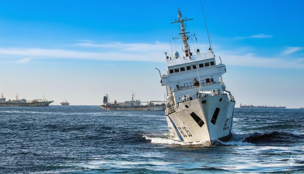 Prefectura explicó que los buques pesqueros serán refugiados en puertos del mar argentino hasta que pase el temporal. Imagen: Prefectura Naval Prefectura explicó que los buques pesqueros serán refugiados en puertos del mar argentino hasta que pase el temporal. Imagen: Prefectura Naval