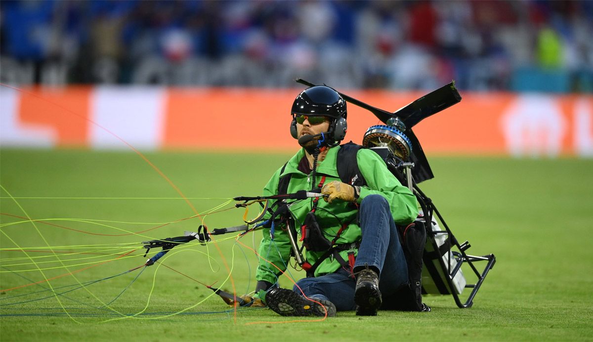 Eurocopa: hubo un episodio que casi termina en tragedia