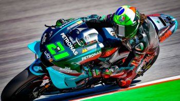 MotoGP: Franco Morbidelli se quedó con la pole en Barcelona