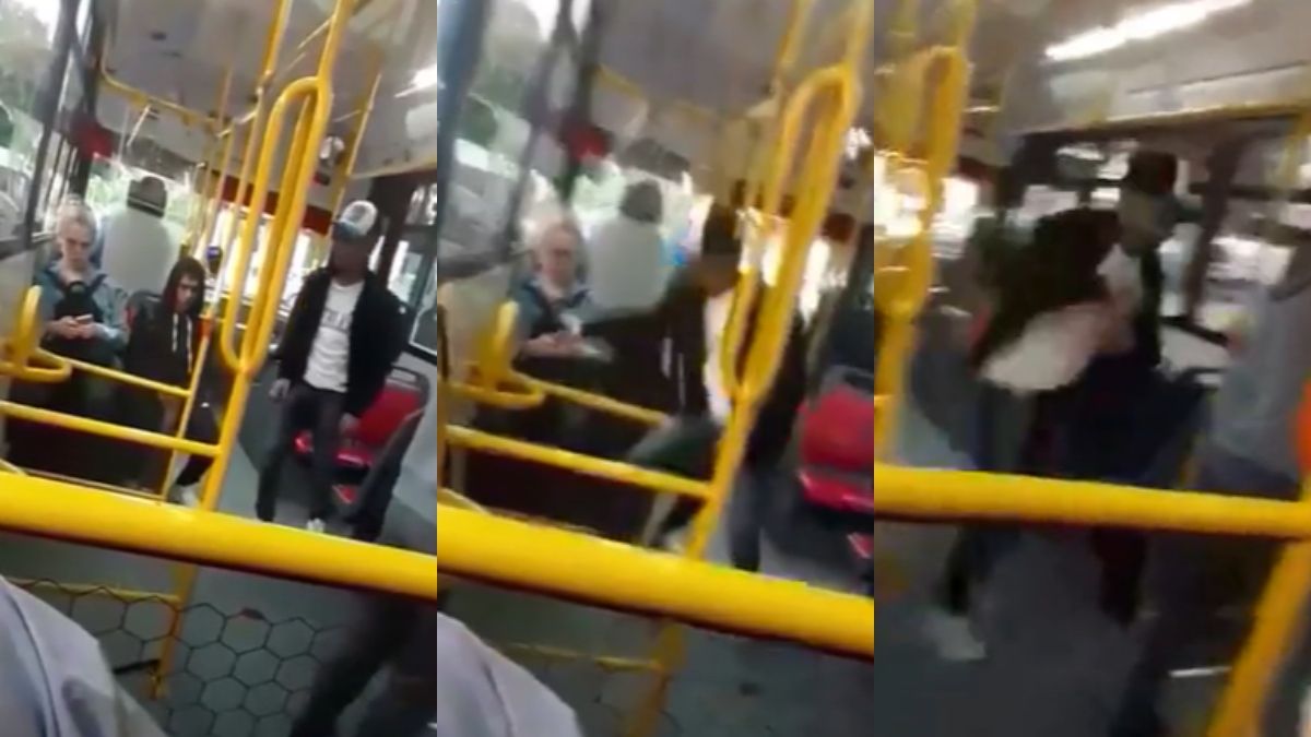 Video: así roban un celular en un colectivo