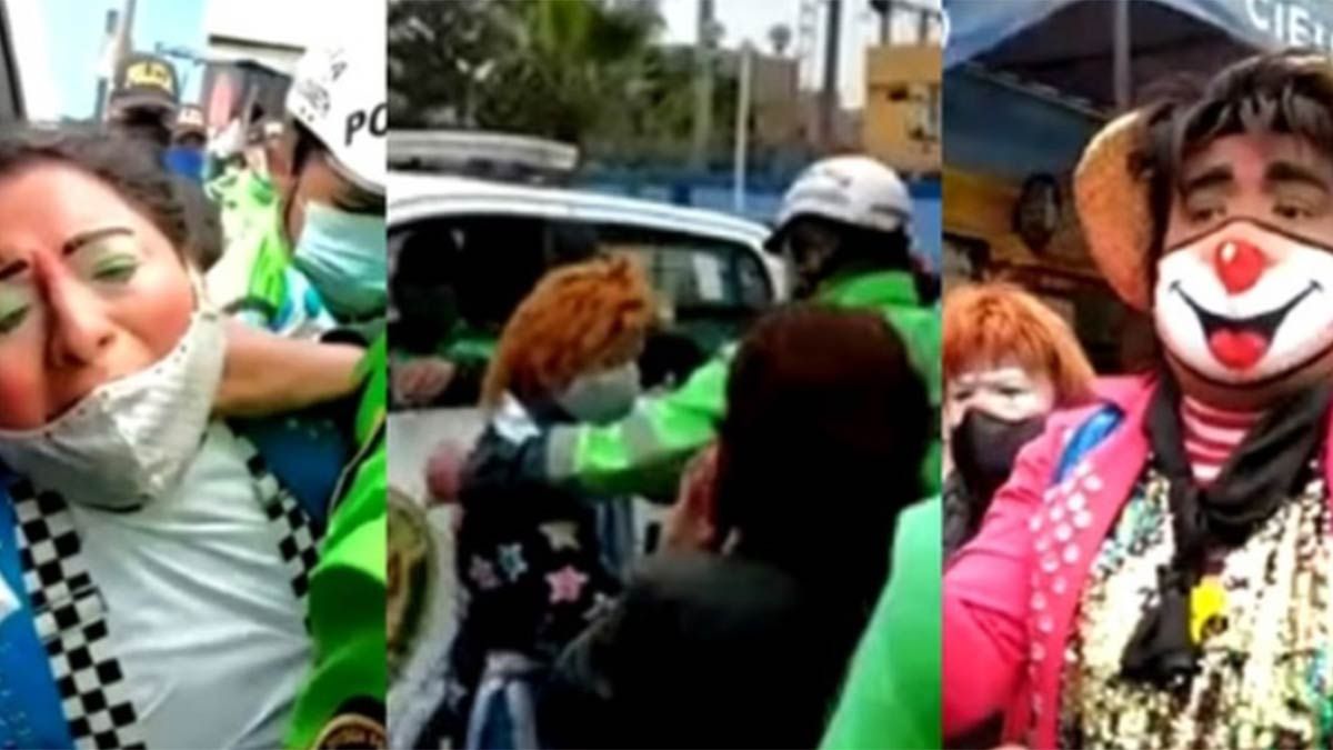 Detuvieron a 5 payasos que habían asistido al velorio de un colega.&nbsp;