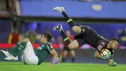Agustín Rossi dijo que su mejor atajada fue una que nadie vio
