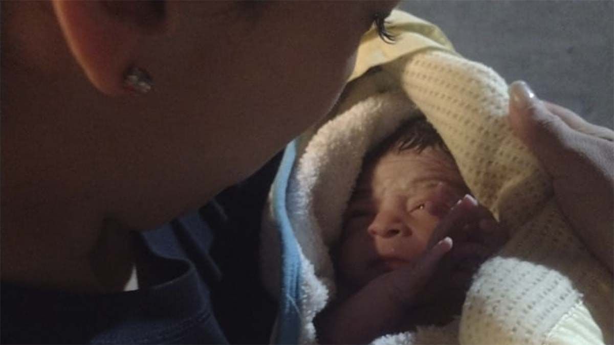 El pequeño Thiago se encuentra en buen estado de salud e internado en el hospital Perrupato de San Martín.