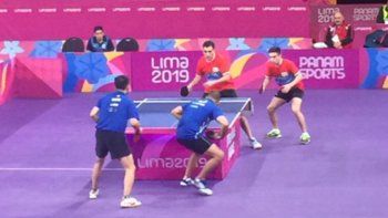 El mendocino Gastón Alto y Horacio Cifuentes pasaron a la final en tenis de mesa