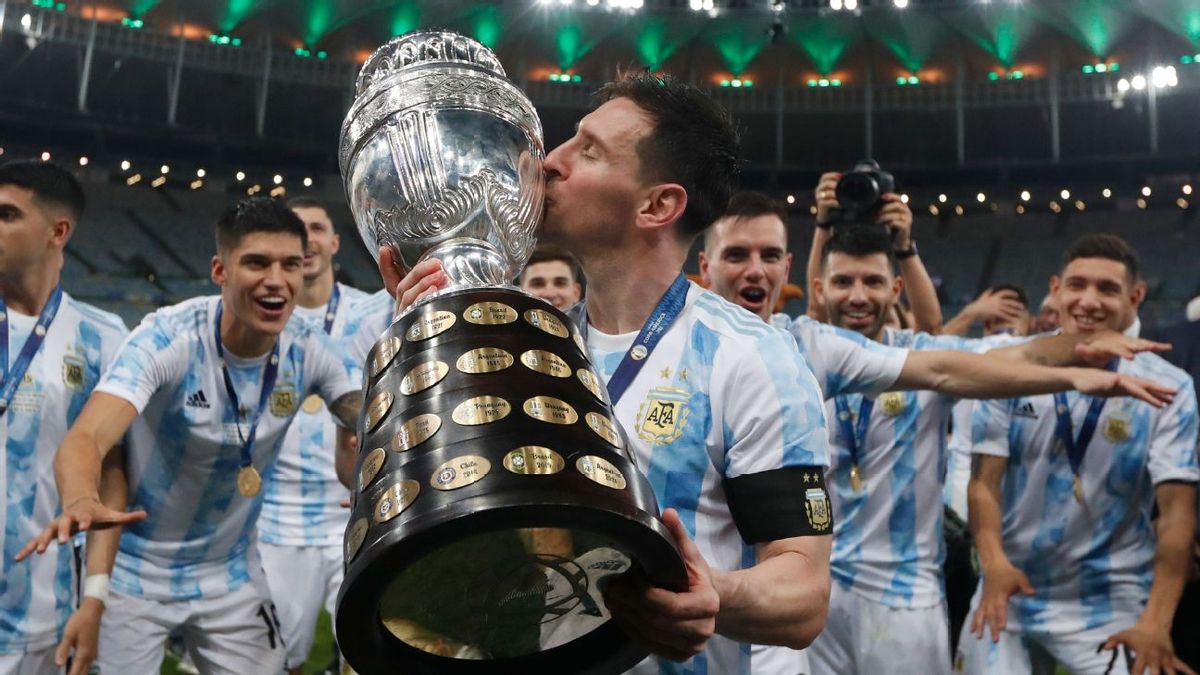 Messi campeón de la Copa América 2021. Messi campeón de la Copa América 2021.