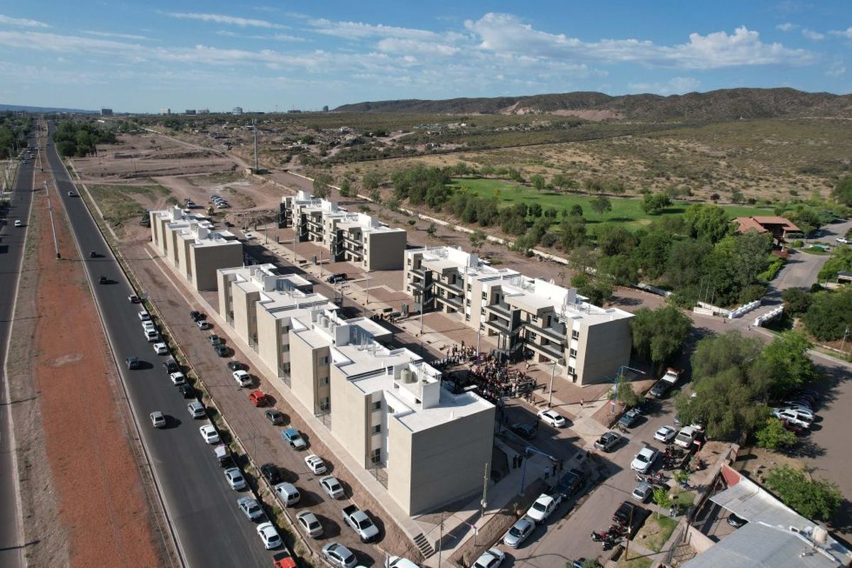 El barrio Jardín Sarmiento II, en el oeste de Godoy Cruz. El barrio Jardín Sarmiento II, en el oeste de Godoy Cruz.