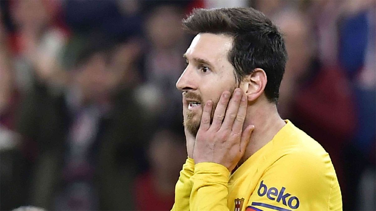 Messi se testeó en su casa para sumarse al Barcelona