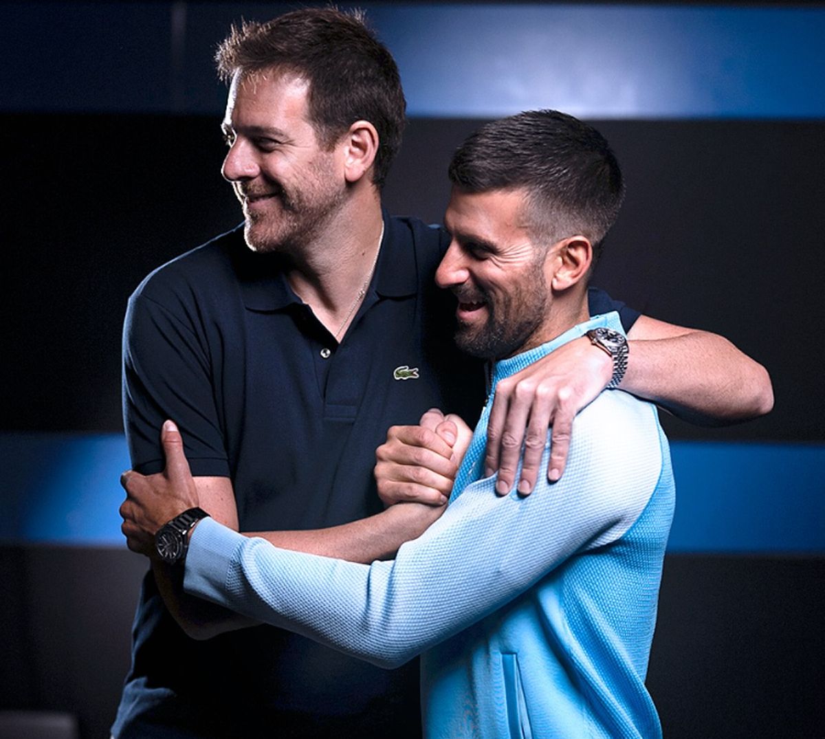 Juan Martín Del Potro y Novak Djokovic se medirán en El Último Desafío. Juan Martín Del Potro y Novak Djokovic se medirán en El Último Desafío.