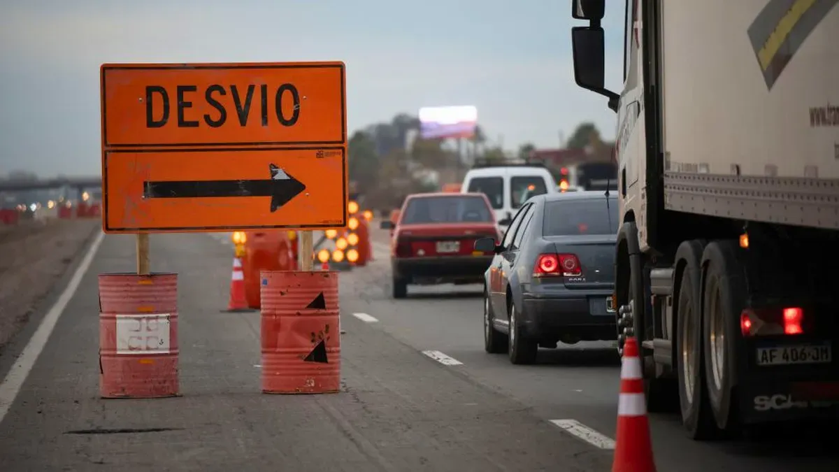 Guaymallén suma personal y tecnología vial ante los desvíos por las obras del Acceso Este