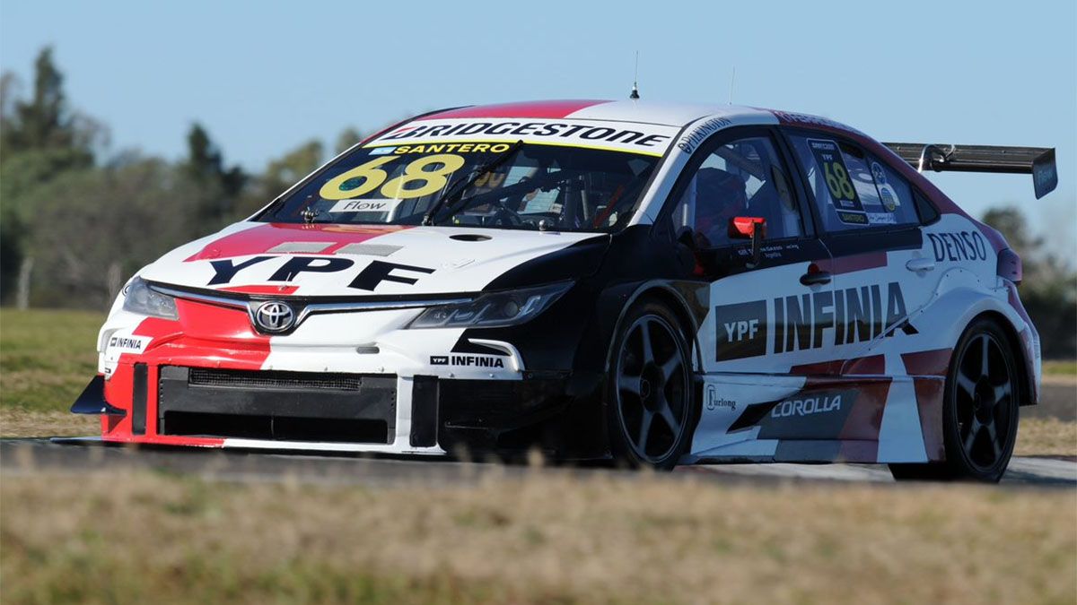 Julián Santero logró la pole del Súper TC2000 en Paraná
