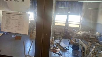 Más de 100 alumnos de 5° año del colegio Santa María se quedaron libres por cometer disturbios Más de 100 alumnos de 5° año del colegio Santa María se quedaron libres por cometer disturbios