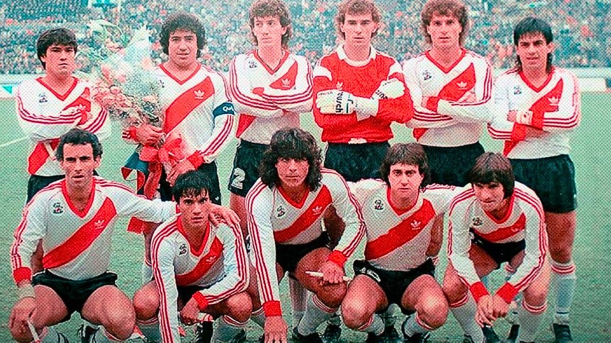 River campeón Intercontinental 1986.