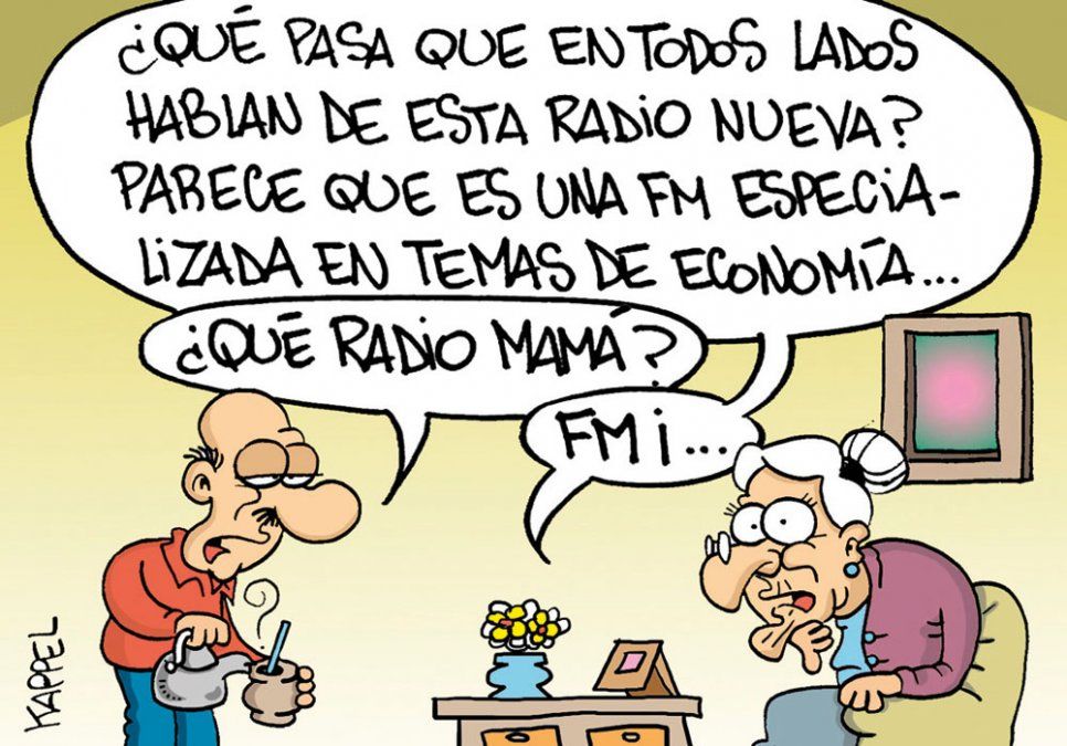 ¡Vieja, esa no es una radio nueva!