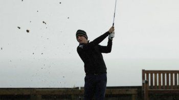 Espectacular: el hoyo en uno de Emiliano Grillo en el inicio del Open británico