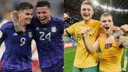 La Selección argentina y Australia se enfrentarán en el Mundial Qatar 2022.