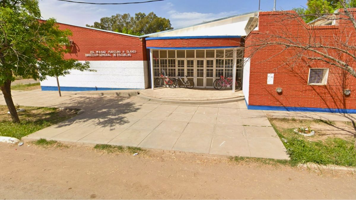 La escuela secundaria Marcelino Blanco, ubicada en La Paz. La escuela secundaria Marcelino Blanco, ubicada en La Paz.