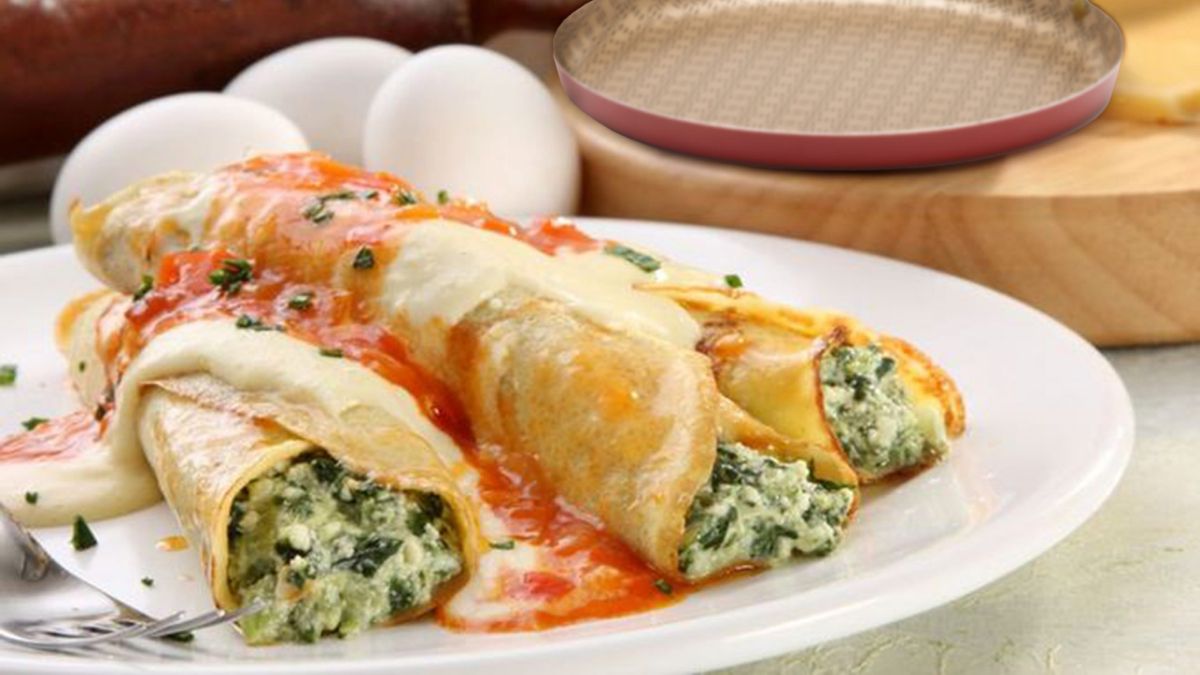 Recetas: cómo hacer canelones caseros en 25 minutos.