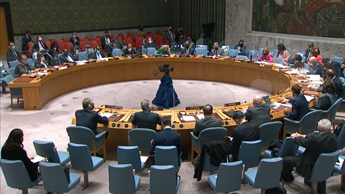 Reunión del Consejo de Seguirdad de la ONU por la guerra en Medio Oriente.