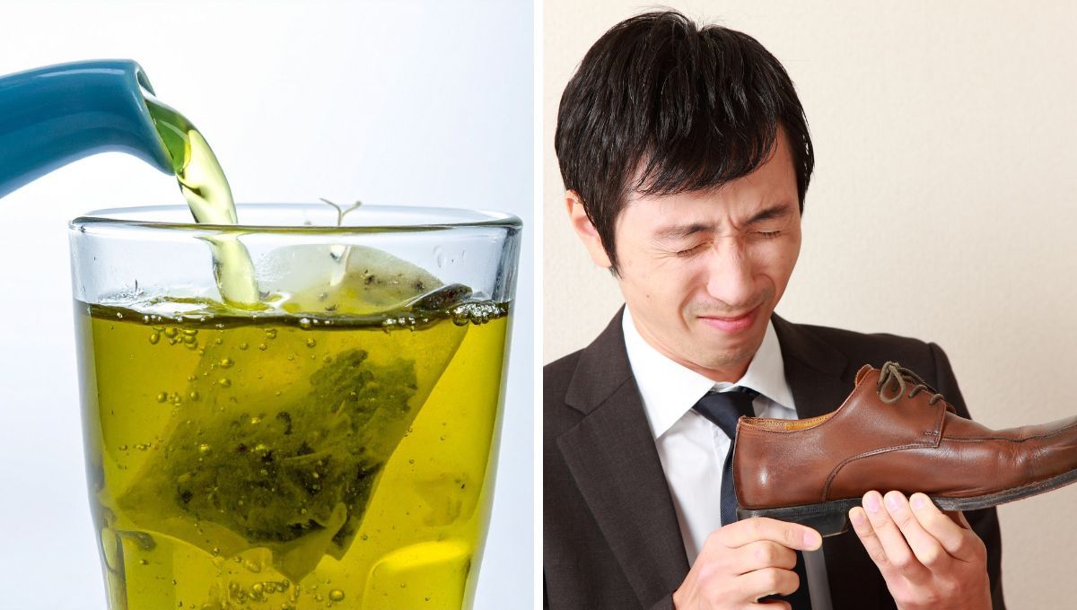 Los saquitos de té sirven para eliminar el mal olor en los zapatos. Los saquitos de té sirven para eliminar el mal olor en los zapatos. 