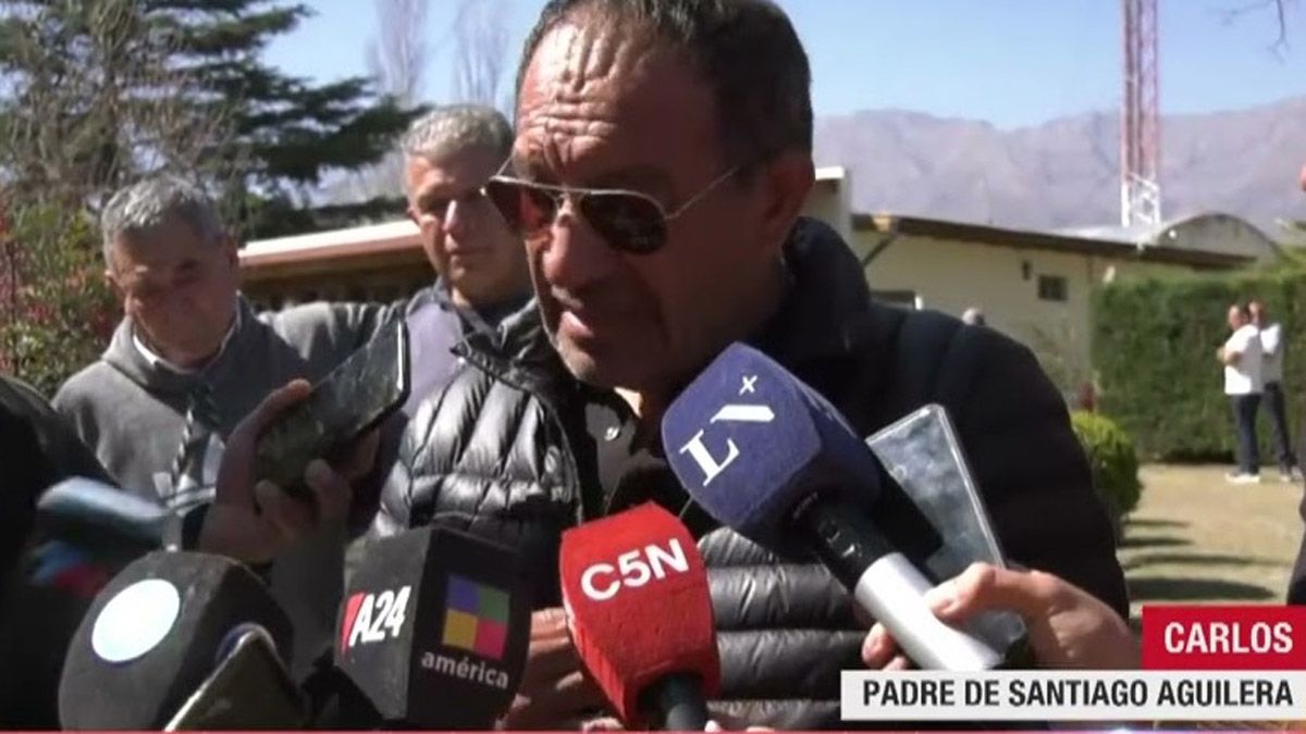 Secuestrado y torturado. El asesino de Santiago Aguilera "seguramente actuó con cómplices", dijo su padre