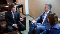 Una de las reuniones entre Javier Milei y Mauricio Macri. Una de las reuniones entre Javier Milei y Mauricio Macri.
