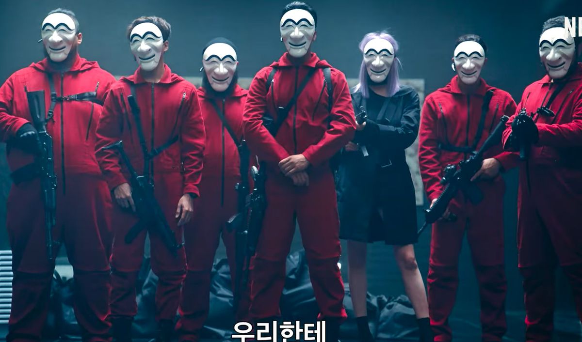Streaming. Llega "La casa de papel: Corea", la apuesta de Netflix para romper récords.
