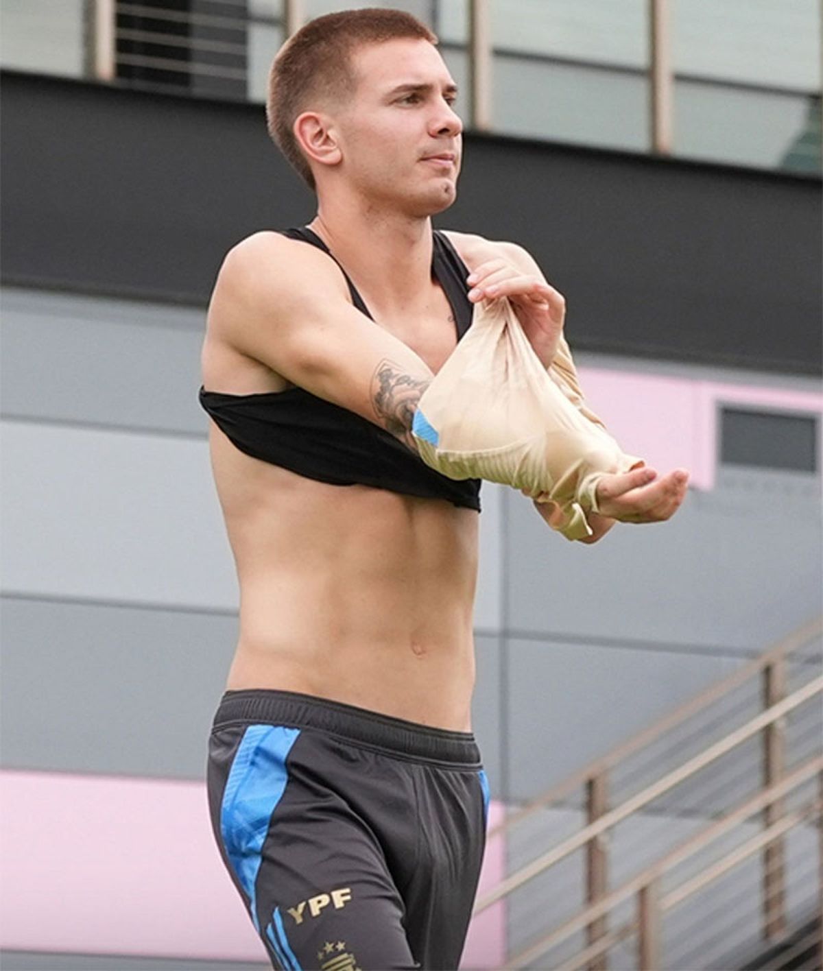 Mastantuono se lesion&oacute;.