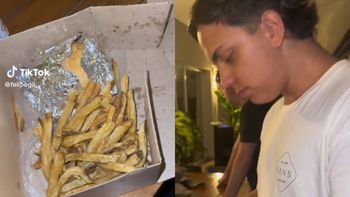 Pidió una hamburguesa y llegó con una desagradable sorpresa