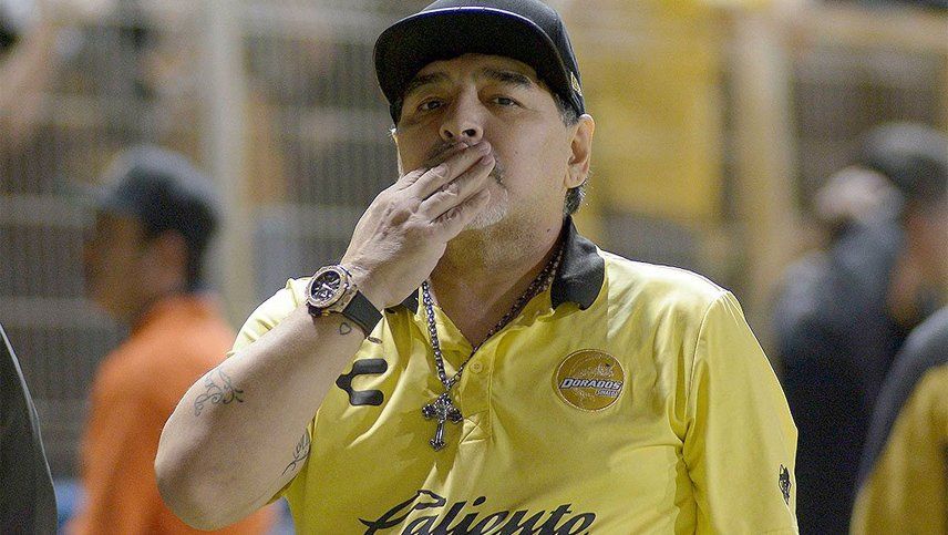 Diego Maradona dejó su sello en Dorados.