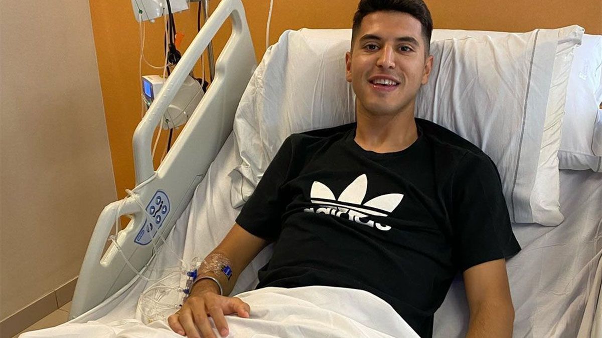 El mensaje de Exequiel Palacios después de la dura lesión