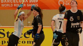 Las Águilas debutaron venciendo a Alemania con un gol mendocino